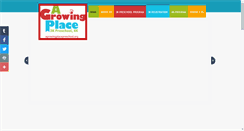 Desktop Screenshot of agrowingplacepreschool.org