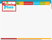 Tablet Screenshot of agrowingplacepreschool.org